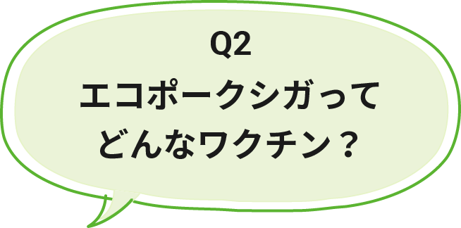 Q2 エコポークシガってどんなワクチン？